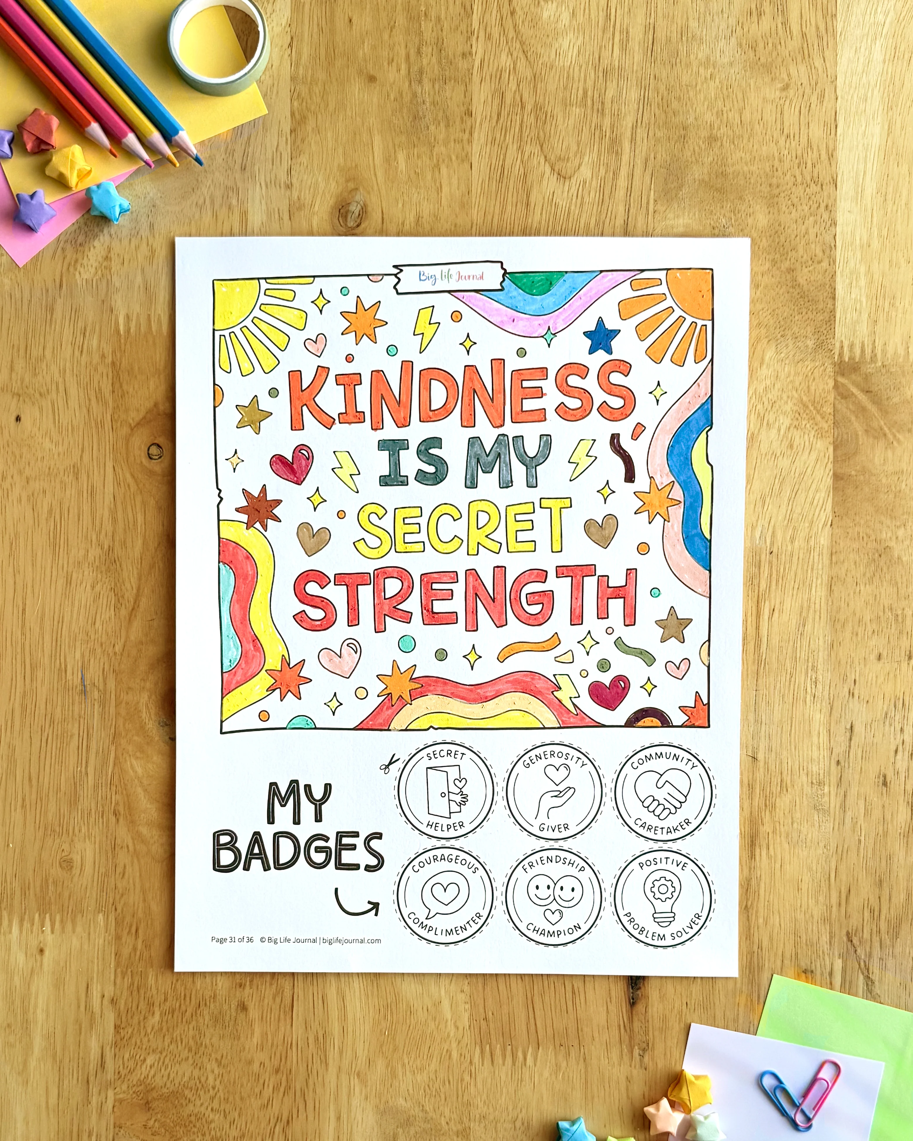 2026 Goal-Setting Kit Bundle PDF (Ages 5-11 & 12+) - Image 4