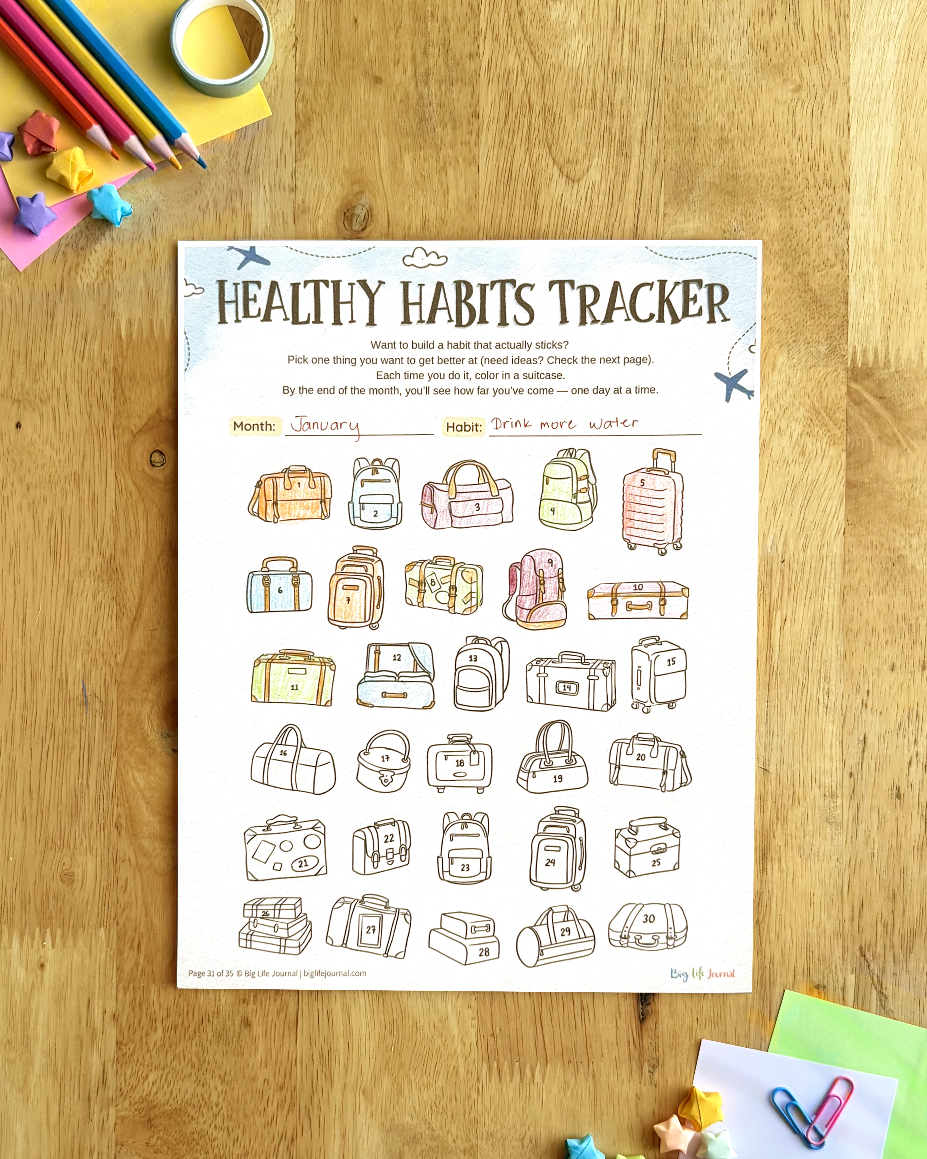 2026 Goal-Setting Kit PDF (Ages 12+) - Image 3