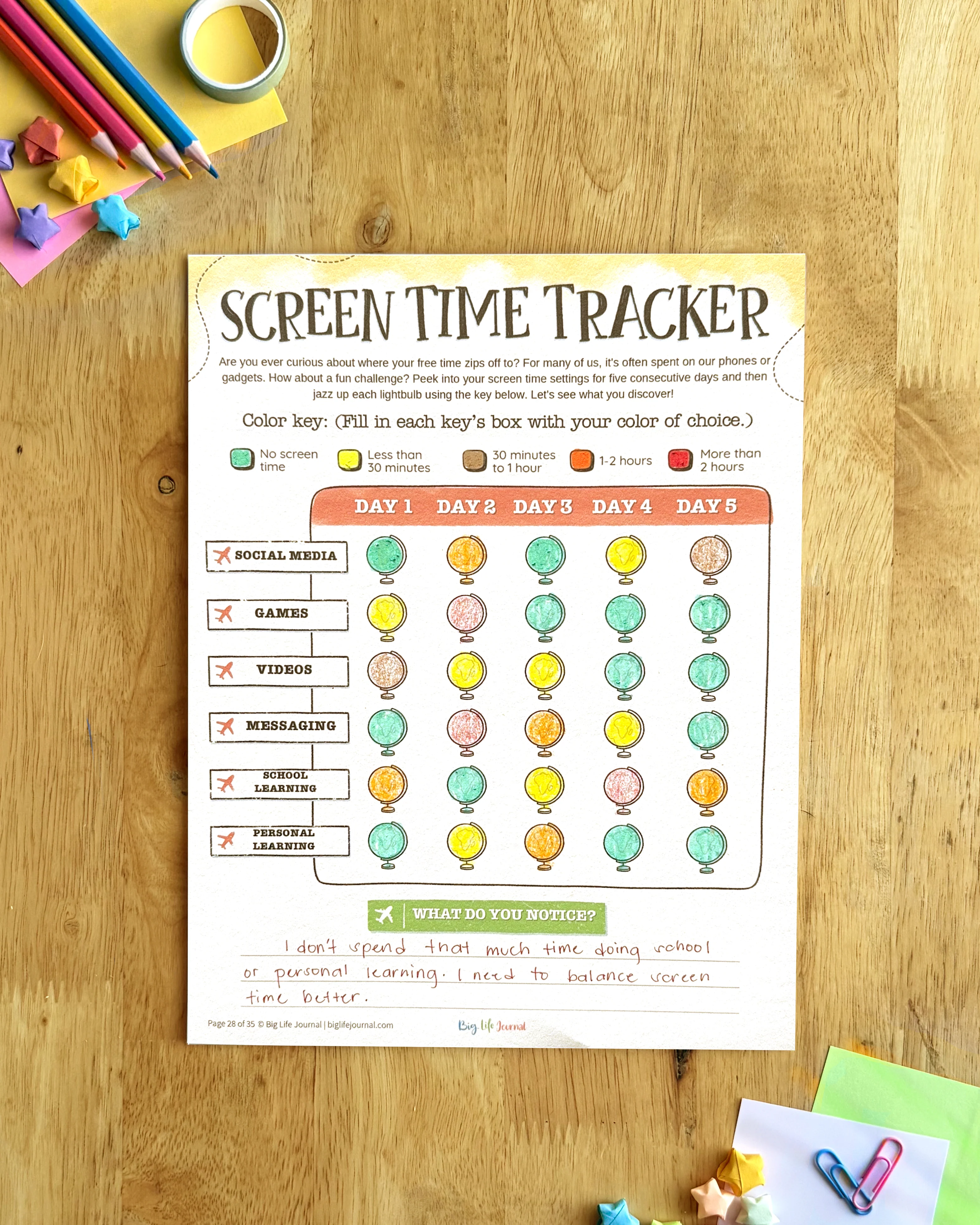 2026 Goal-Setting Kit PDF (Ages 12+) - Image 9