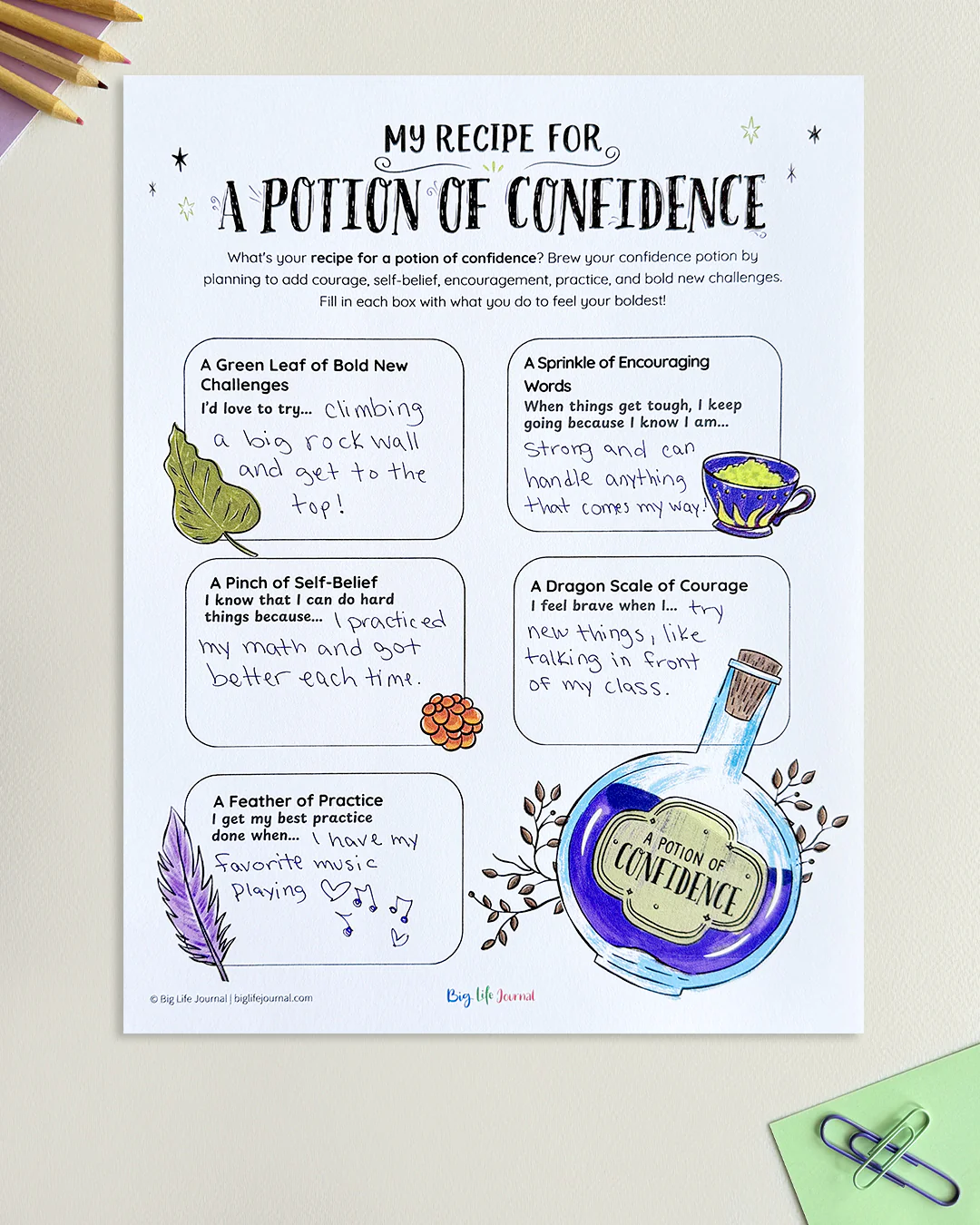 Confidence & Self-Esteem Kit PDF (ages 5-11) - Image 6