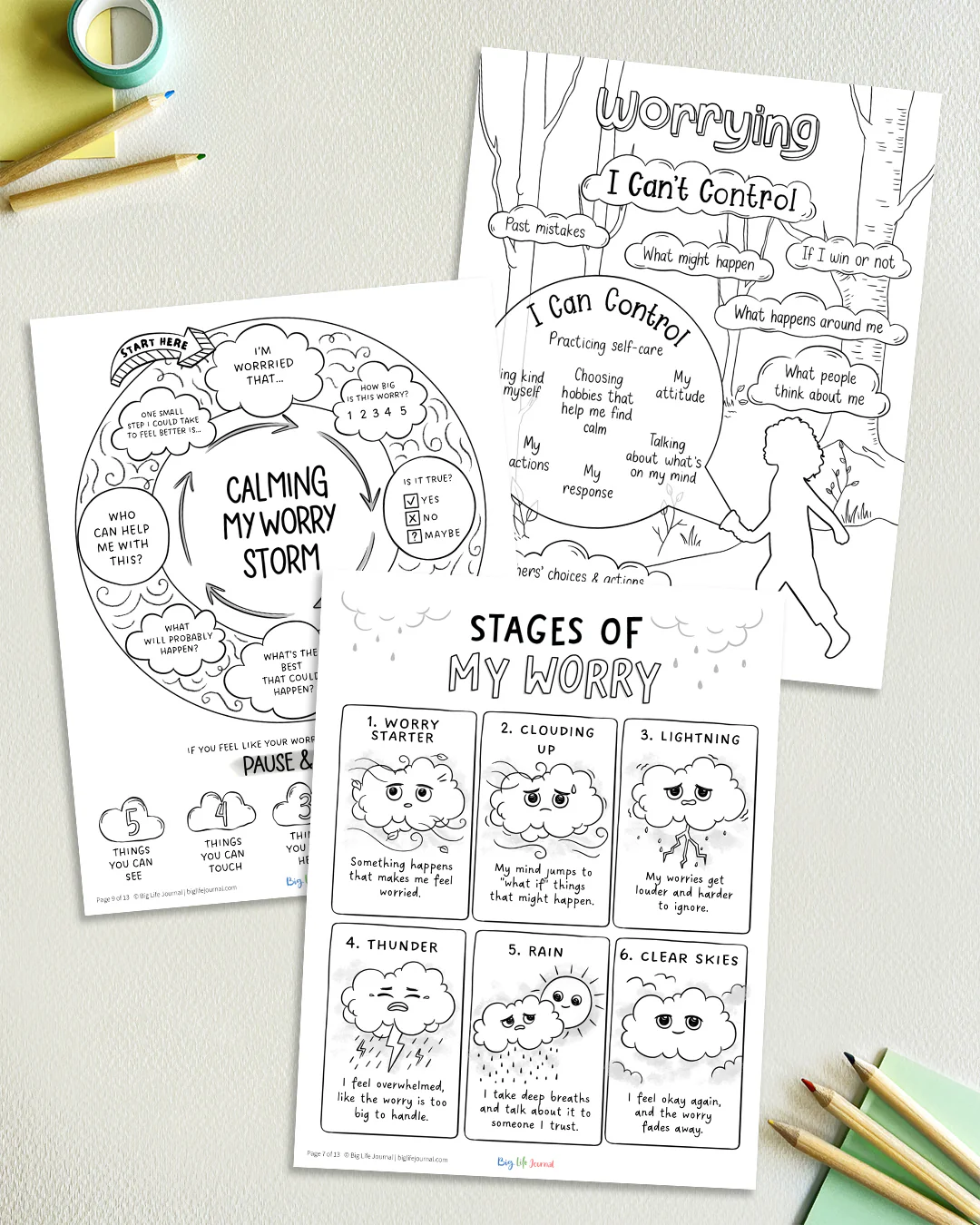 Daily Edition (ages 5-11) + Worry Toolbox Kit PDF (ages 5-12) Bundle - Image 7