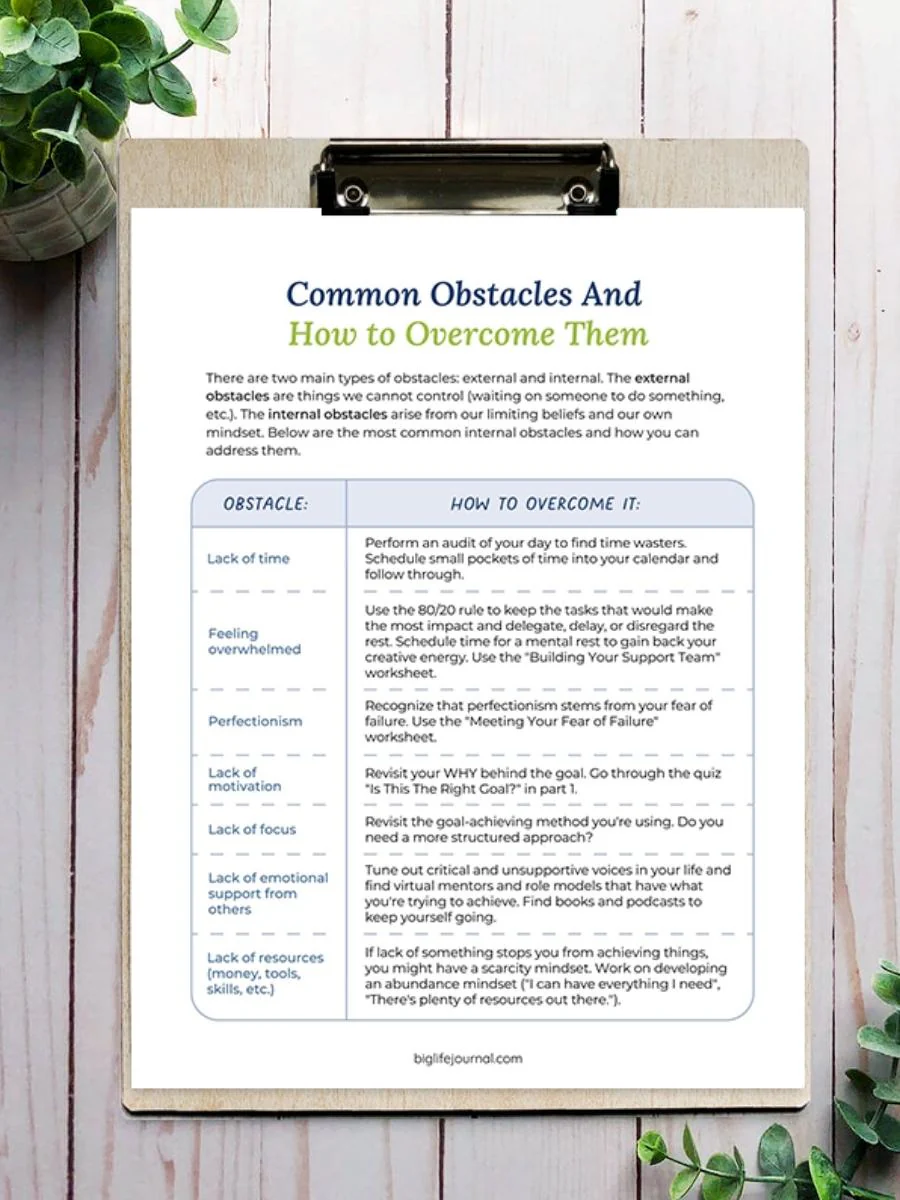 Goal Setting Kit PDF (ages 18-99) - Image 6