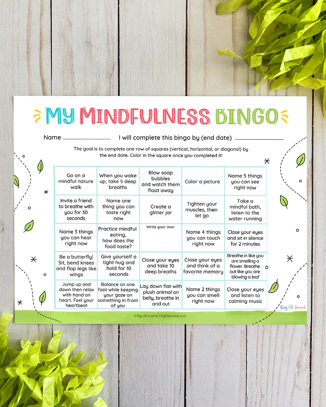Gratitude & Mindfulness Kit PDF (ages 5-12) - Image 18