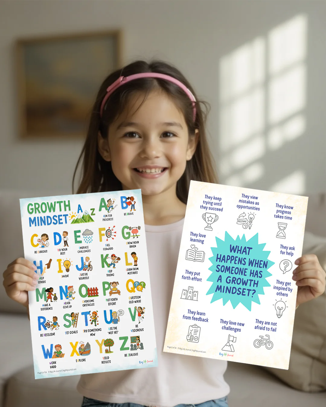 Growth Mindset Printables Kit PDF (ages 5-11) - Image 3