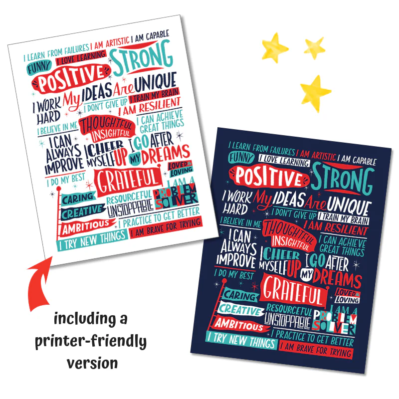 Positive Affirmations Poster PDF - Image 3